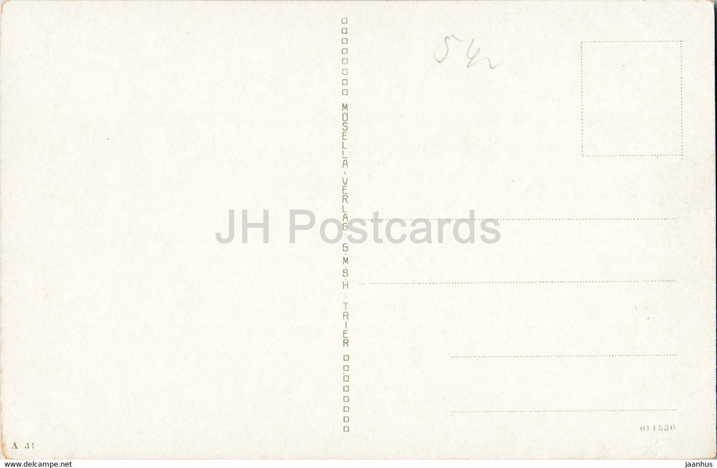 Trèves - Panorama - carte postale ancienne - Allemagne - inutilisée