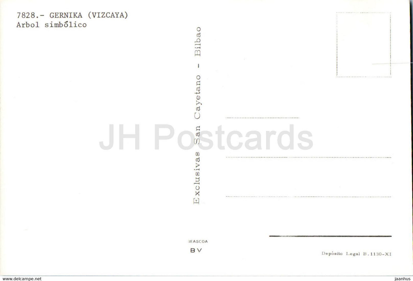 Gernika - Arbol simbolico - 7828 - Spanien - unbenutzt