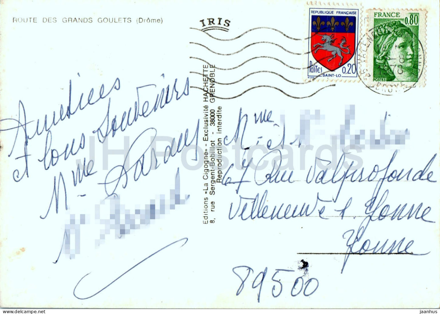 Route des Grands Goulets - Drôme - 1978 - France - occasion