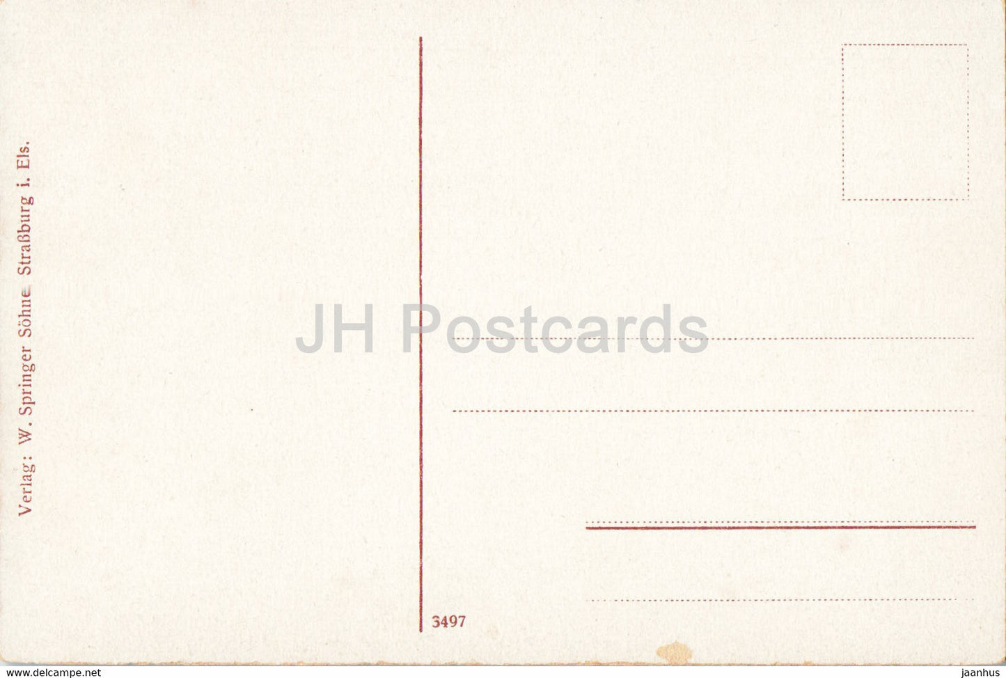 Thann - Im Hintergrund die Heiss umstrittenen Hohen - 3497 - carte postale ancienne - France - inutilisée