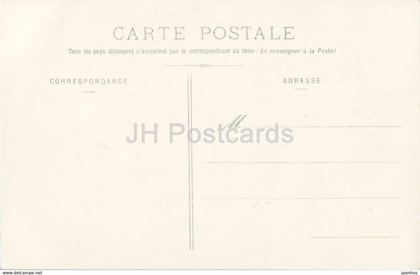 Nancy - Fontaine de Neptune - 19 - old postcard - France - unused