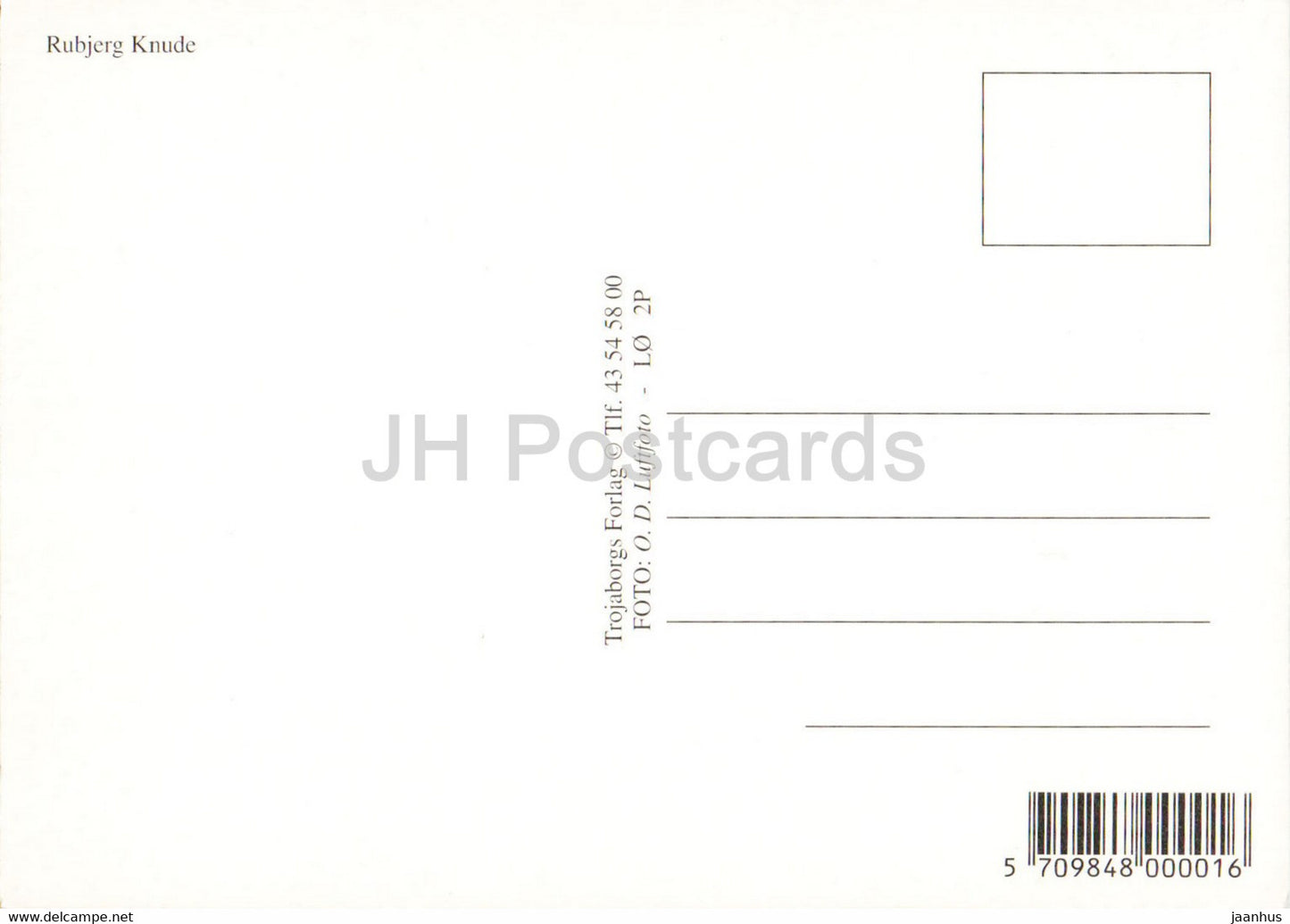 Rubjerg Knude - Postkasse - Denmark - unused