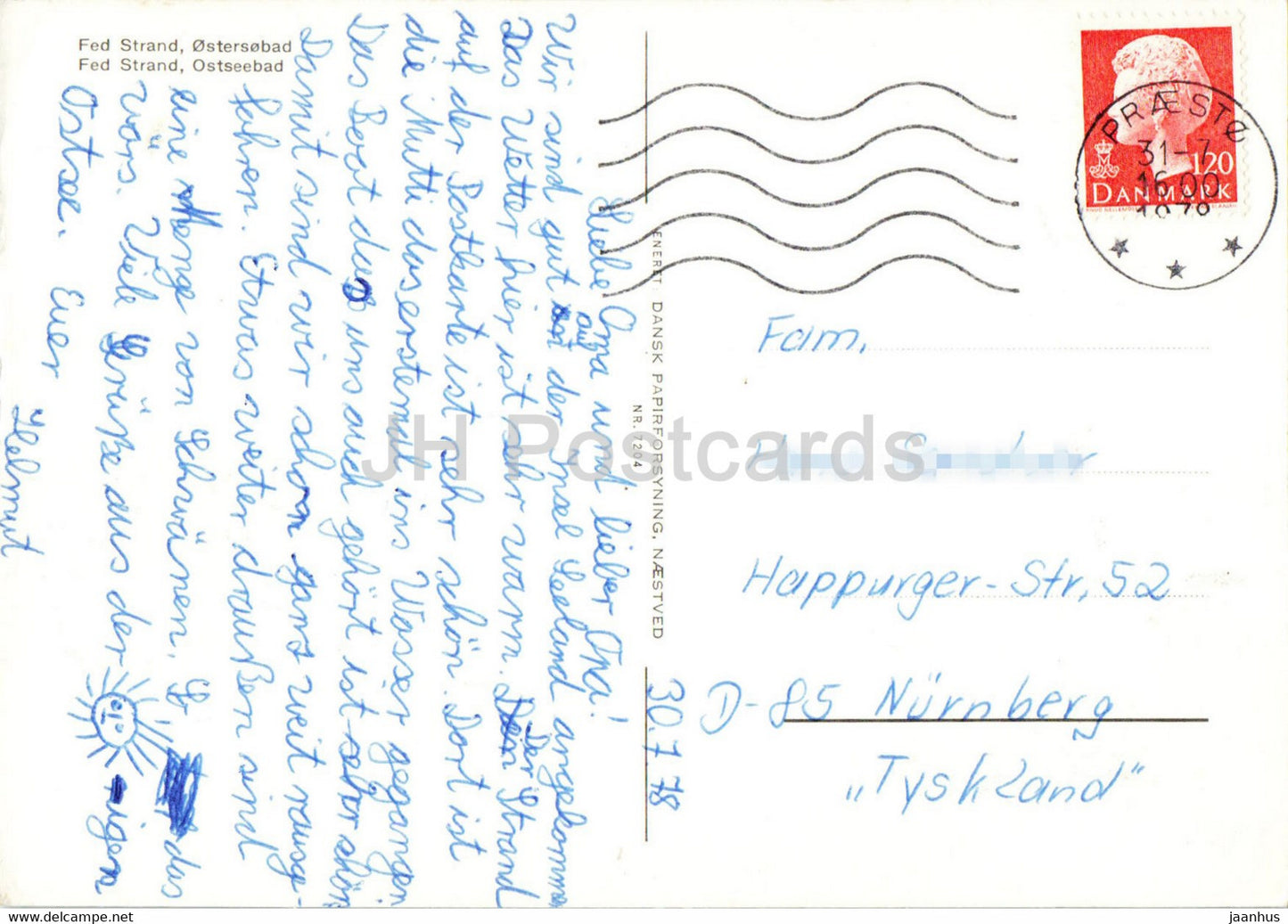 Fed Strand - Baltic sea - 1978 - Denmark - used