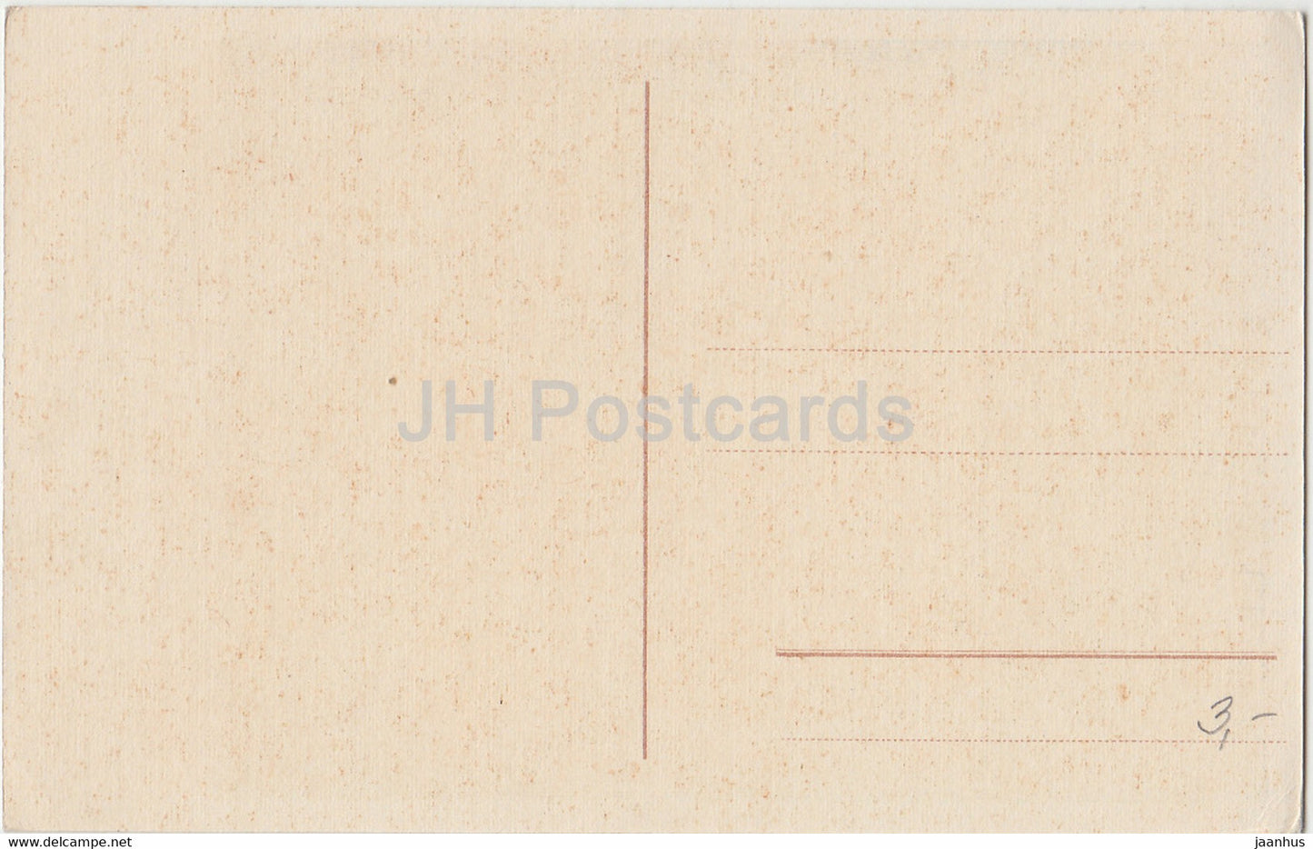 peinture de Josef Fiala - Rodinne stesti - Bonheur familial - carte postale ancienne - Art tchèque - République tchèque - inutilisé