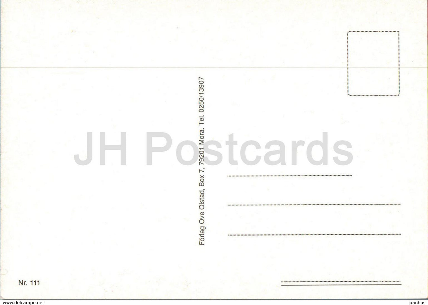 Mora - folk costumes - 111 - Sweden - unused