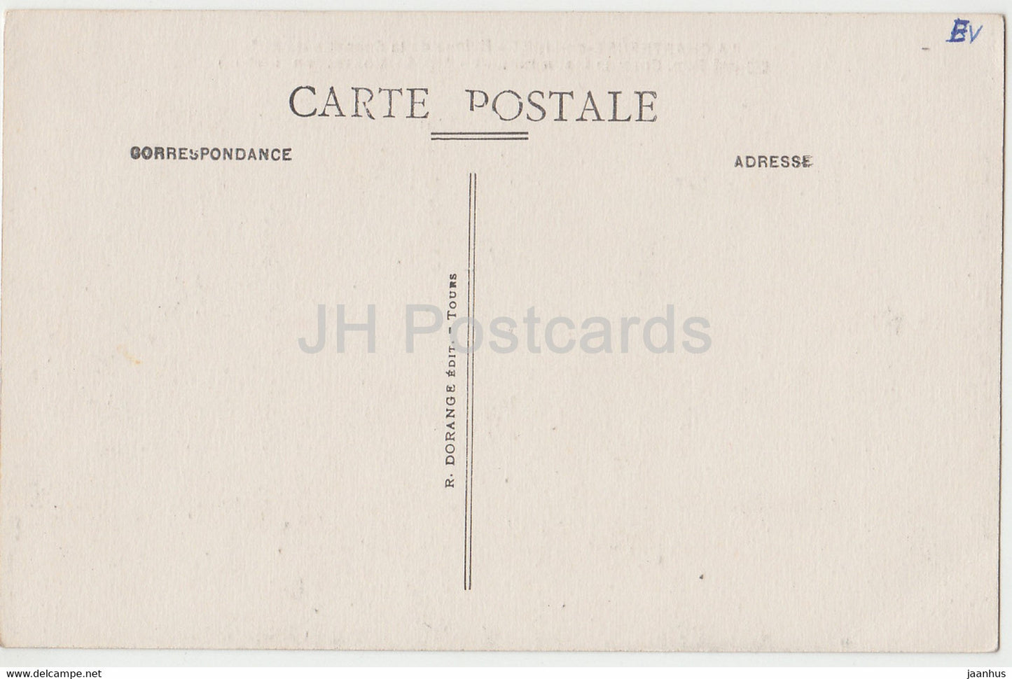 La Chartreuse du Liget - Ruines de la Chapelle du XII - old postcard - France - unused