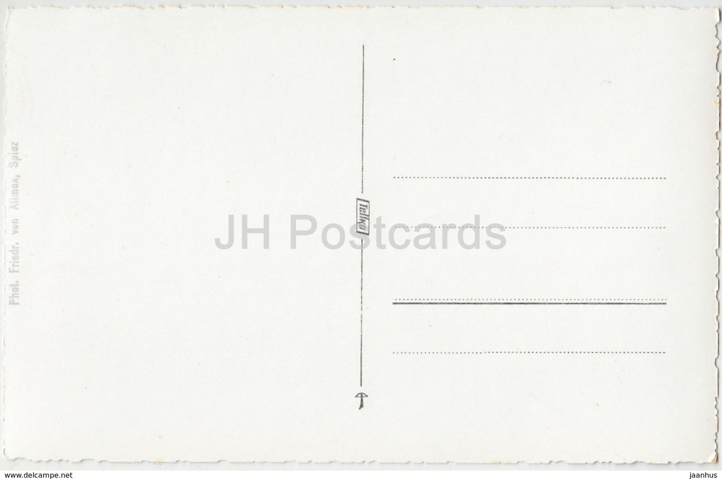 Schloss Spiez mit Niesen - château - 39 - Suisse - carte postale ancienne - inutilisée