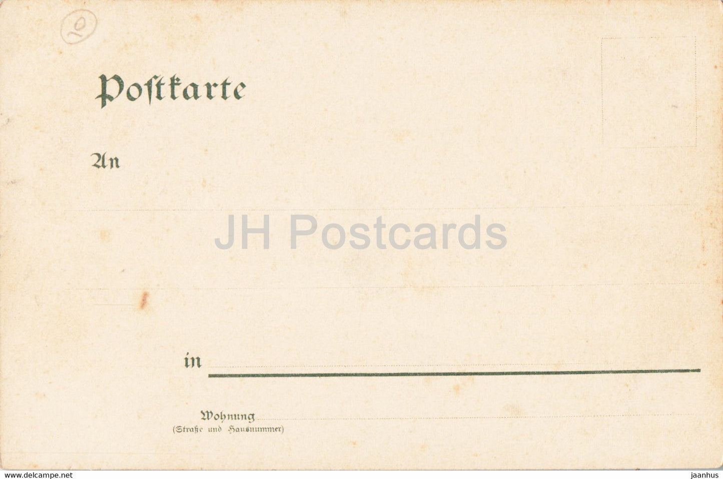 Braunschweig - Théâtre Hof - théâtre - 488 - carte postale ancienne - Allemagne - inutilisé