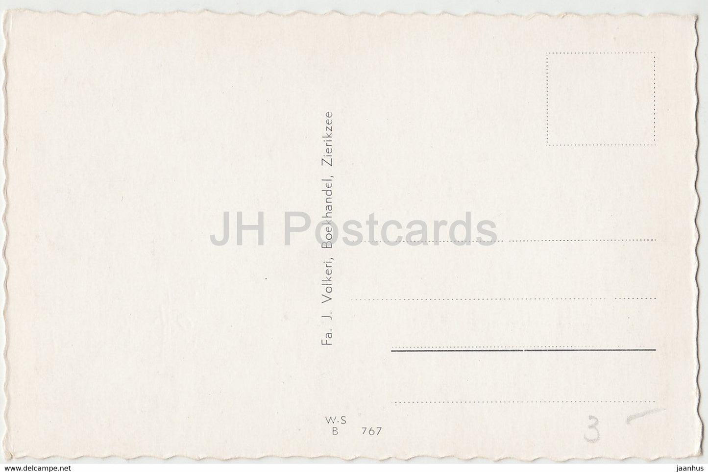 Zierikzee - Zuidhavenpoort - Brücke - alte Postkarte - Niederlande - unbenutzt