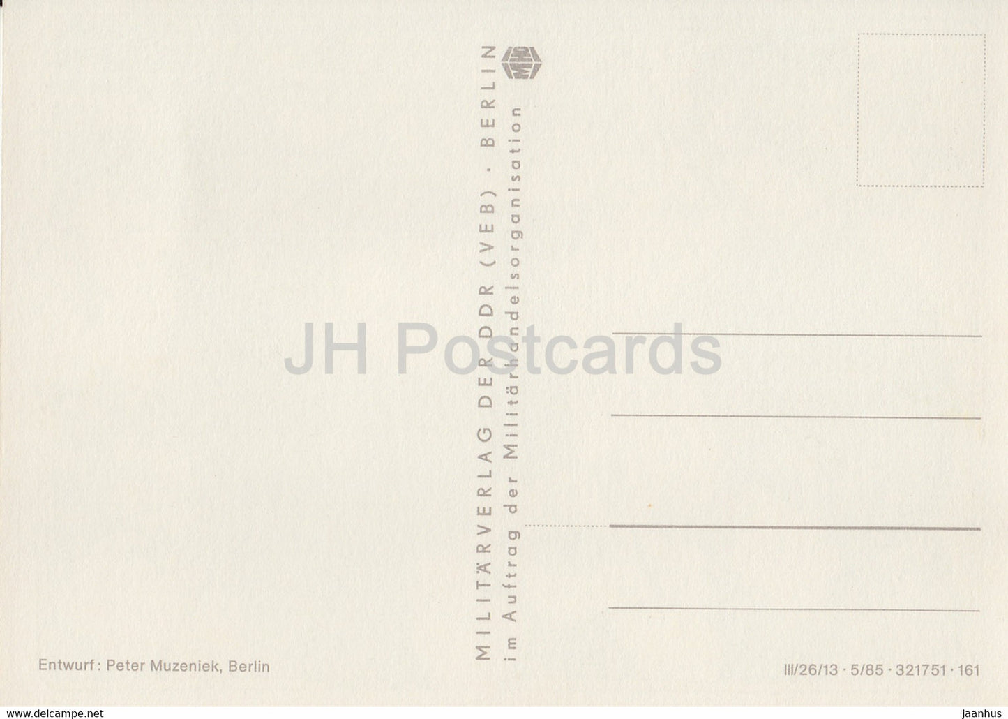 Die Fahrkarten Bitte - train - humour - DDR Germany - unused