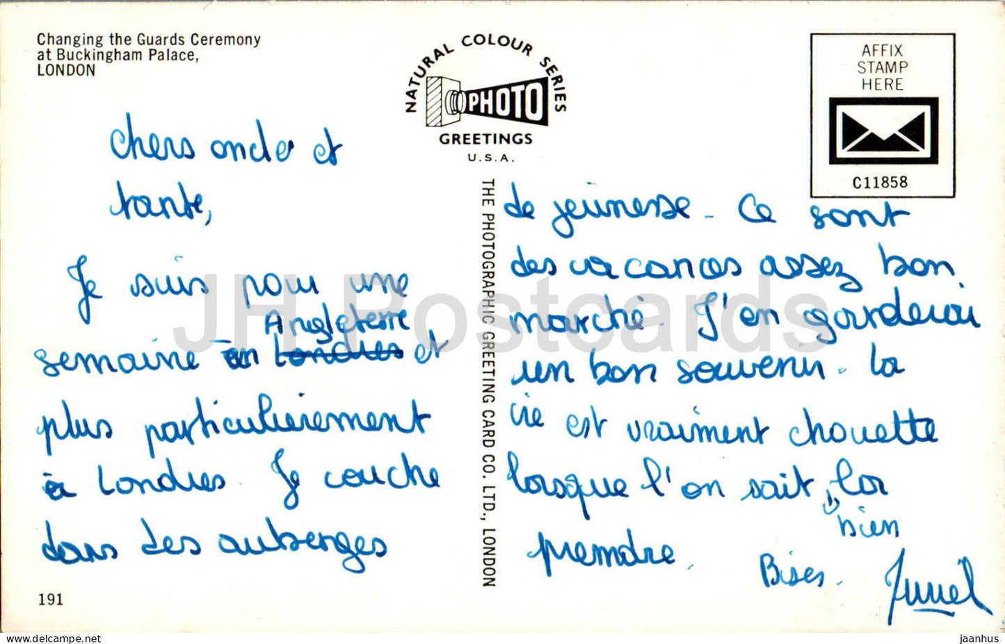 Londres - Cérémonie de relève de la garde au palais de Buckingham - 191 - Angleterre - Royaume-Uni - utilisé