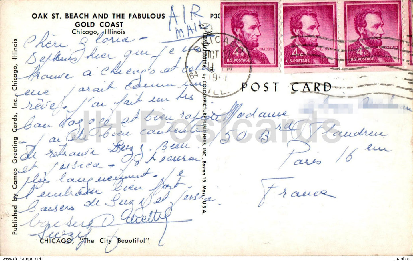 Chicago - Oak St Beach et la fabuleuse Gold Coast - USA - occasion