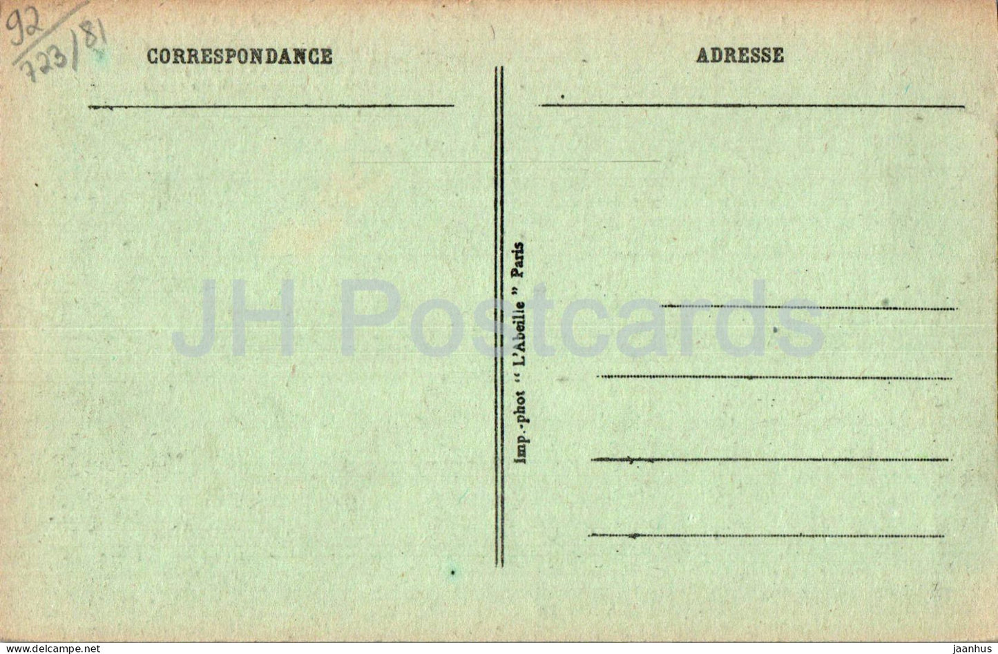 La Malmaison - Le Temple de l'Amour - Temple de l'Amour - 1 - carte postale ancienne - France - inutilisée