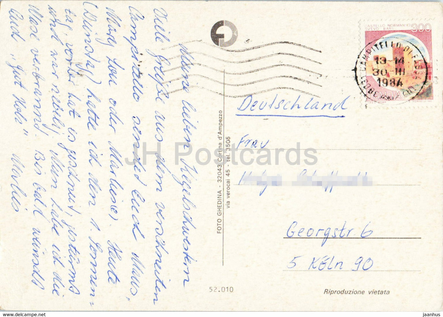 Campitello – Val di Fassa – 1984 – Italien – gebraucht