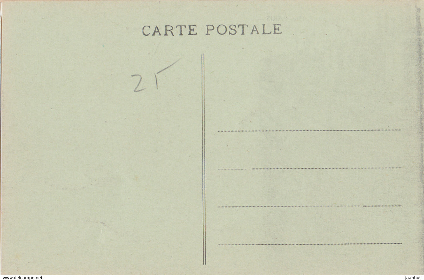 Versailles - Vue d'ensemble du Château - carte postale ancienne - 101 - France - inutilisée