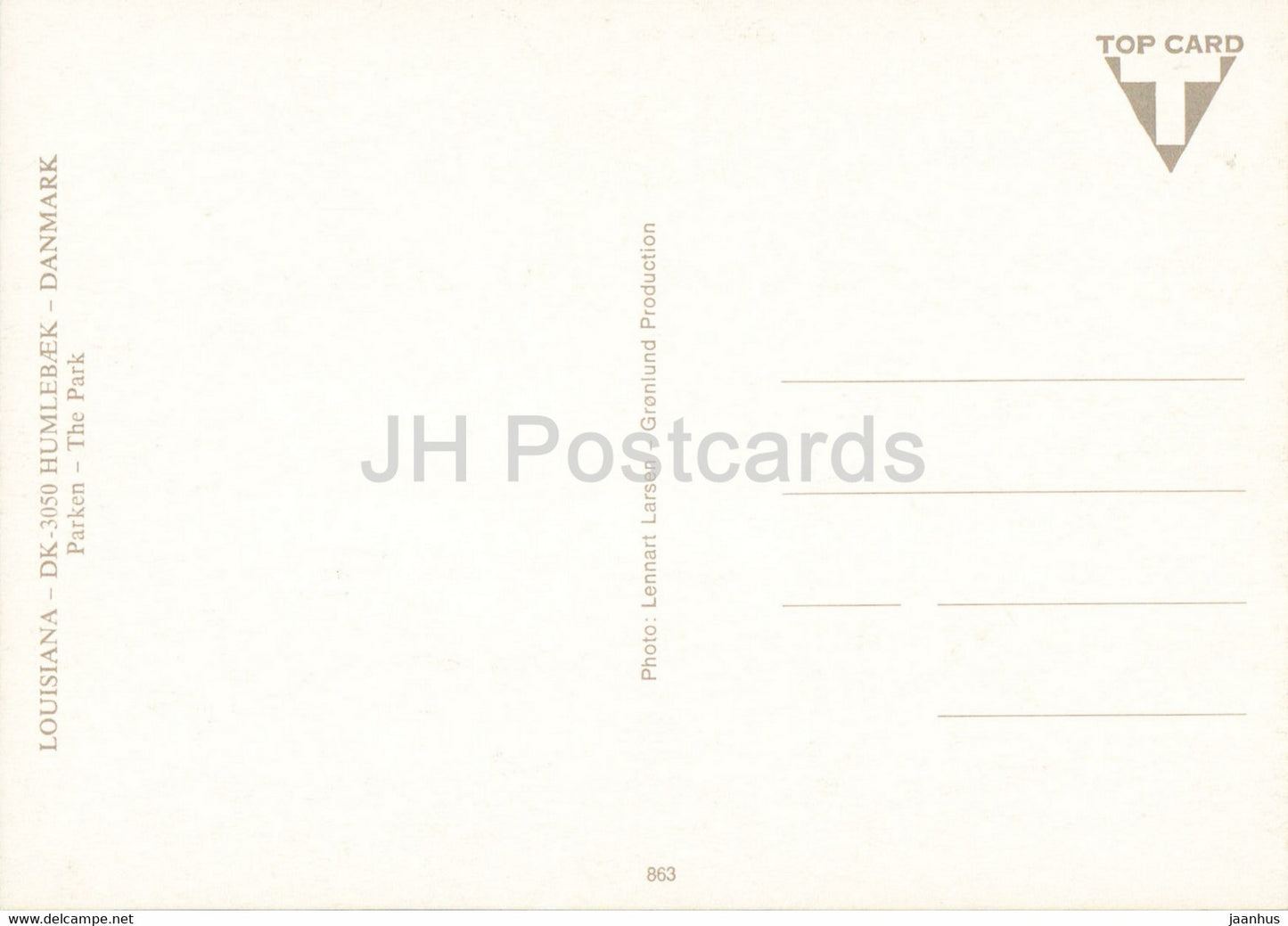 Louisiana - Humlebaek - The Park - Dänemark - unbenutzt
