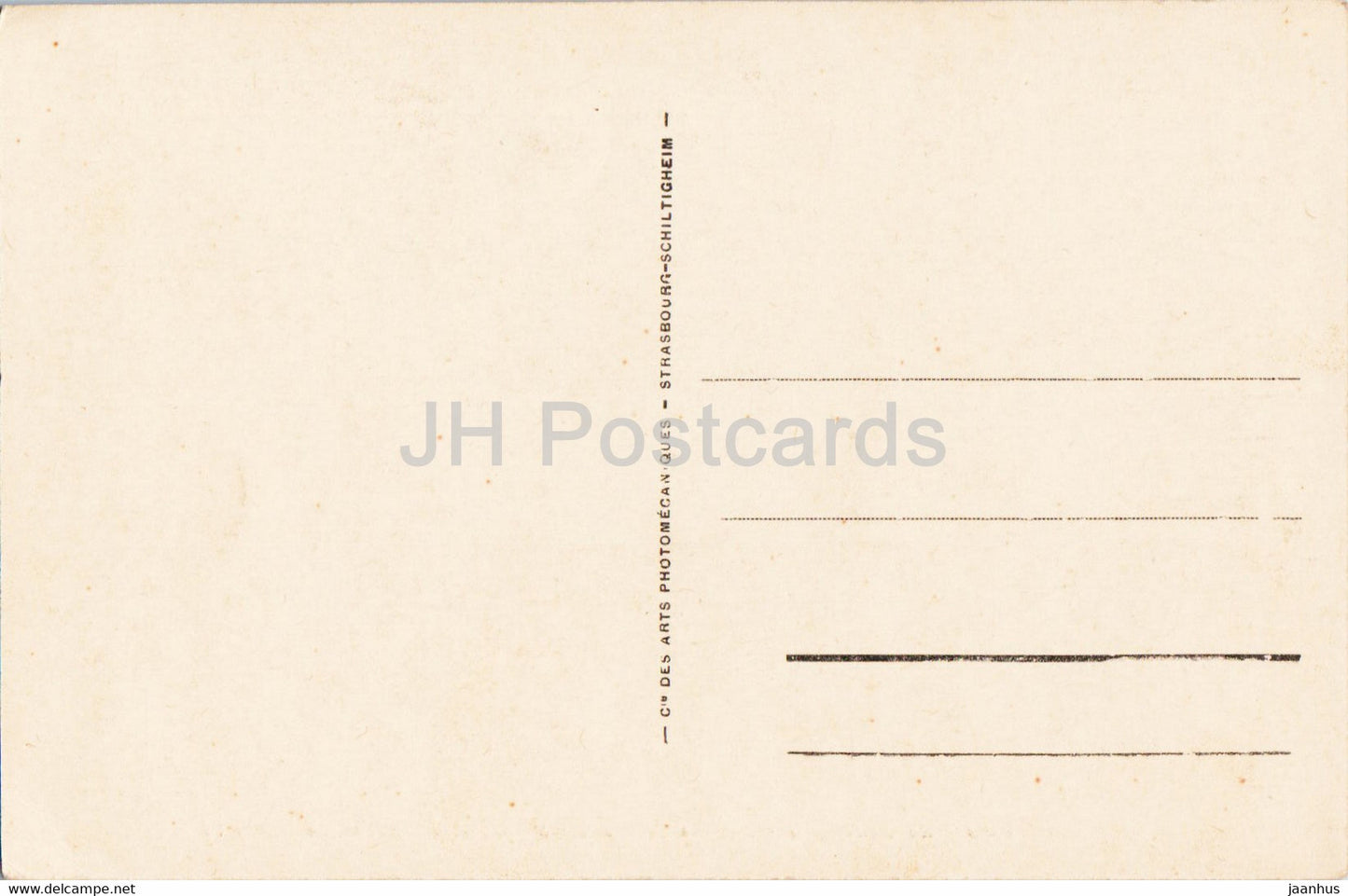 Pau - Le Chateau - La Chambre des Rois de Navarre dite de Henri IV - Schloss - alte Postkarte - Frankreich - unbenutzt