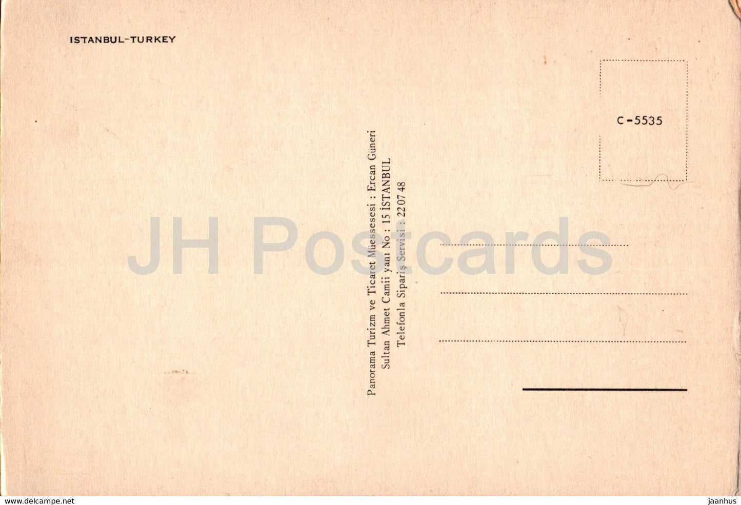 Istanbul - Sultan Ahmet Camii - Blue Mosque - multiview - 5535 - Turkey - unused