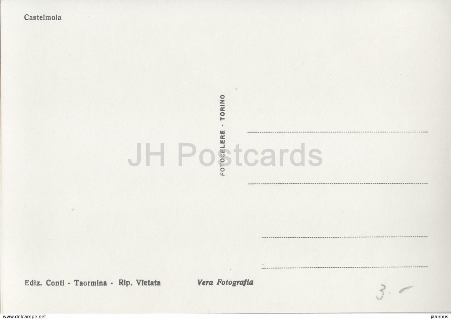 Taormina - Castel Mola - Castelmola - castle - Italy - unused