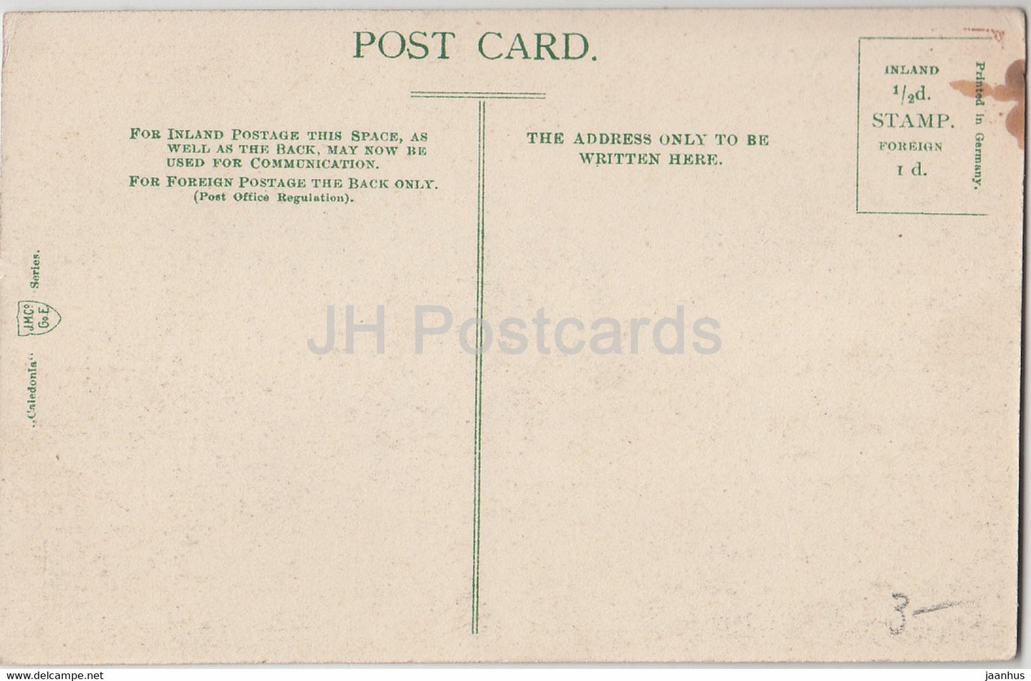 Glasgow - Botanic Gardens - old postcard - Scotland - United Kingdom - unused