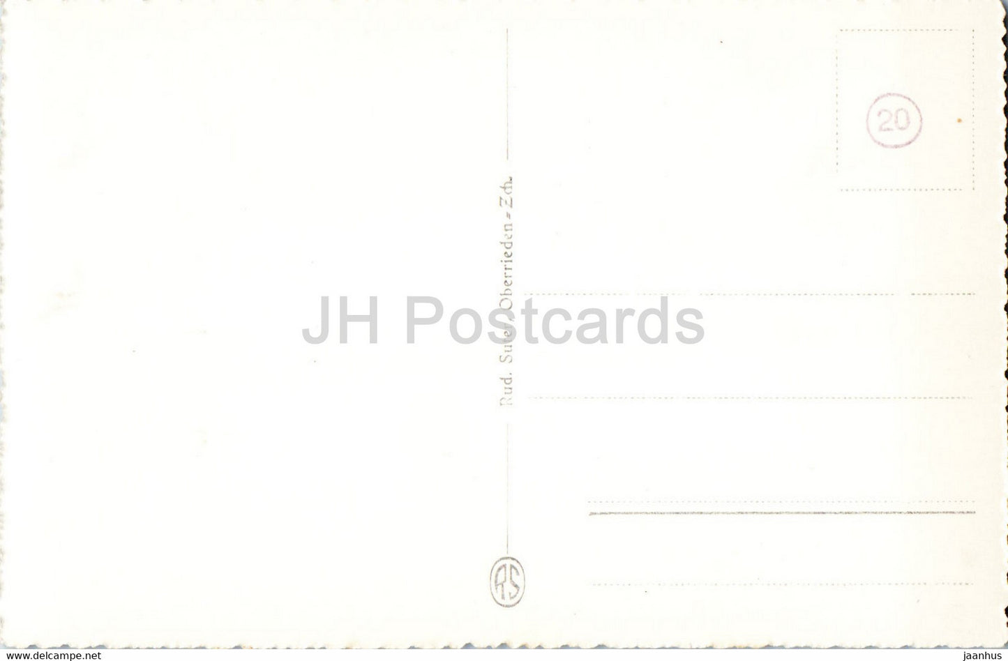 Schaffhouse mit Munot - 4169 - carte postale ancienne - Suisse - inutilisée