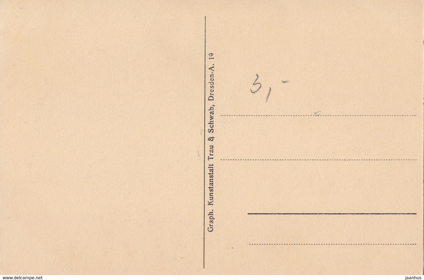 Sachs. Schweiz - Zahnsgrund mit Schrammsteinbaude - Falkenstein - Schrammsteine - old postcard - Germany - unused