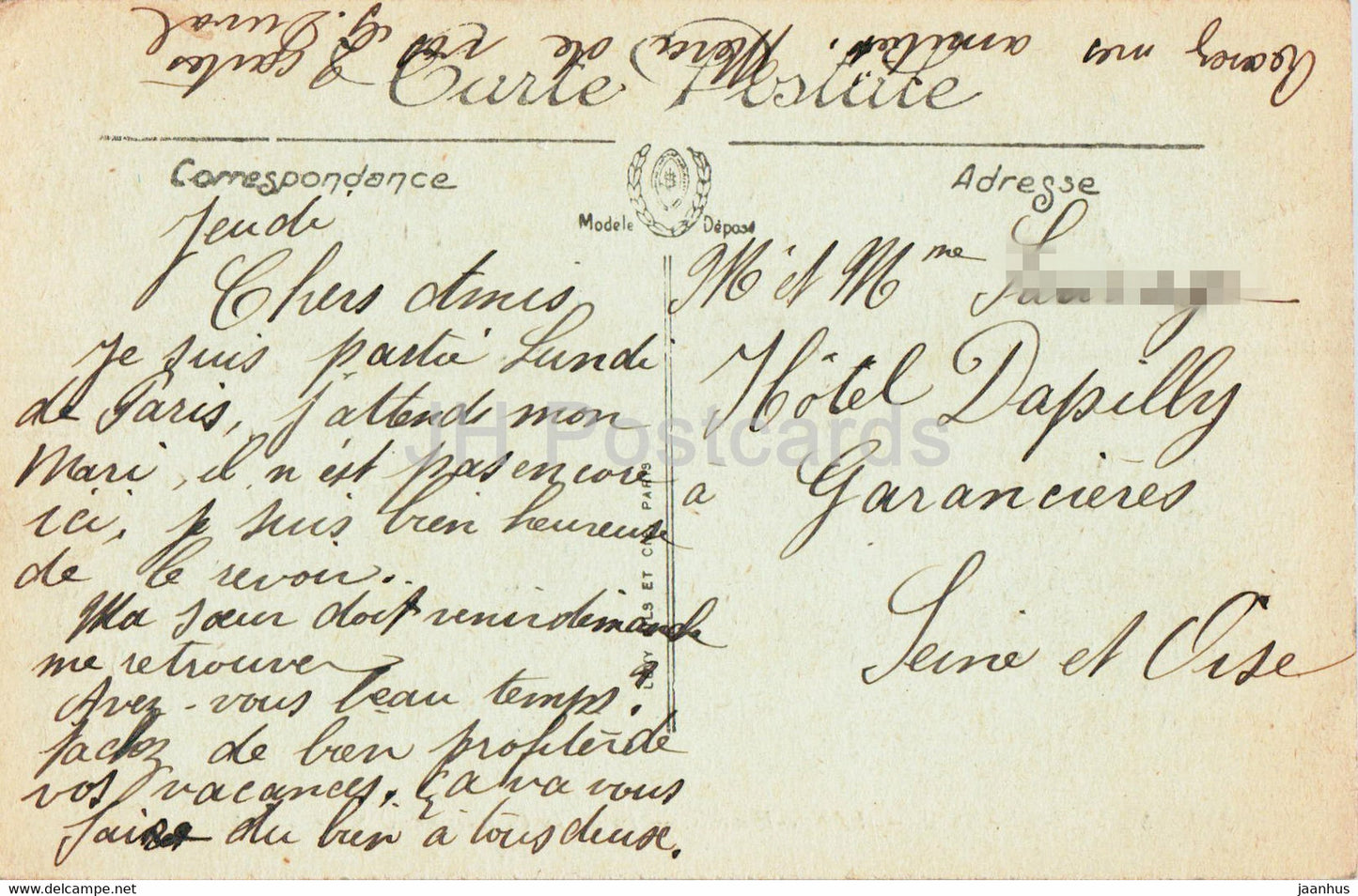 Sainte Adresse - Le Nice Havrais - Palais du Gouvernement Belge - 139 - old postcard - France - used