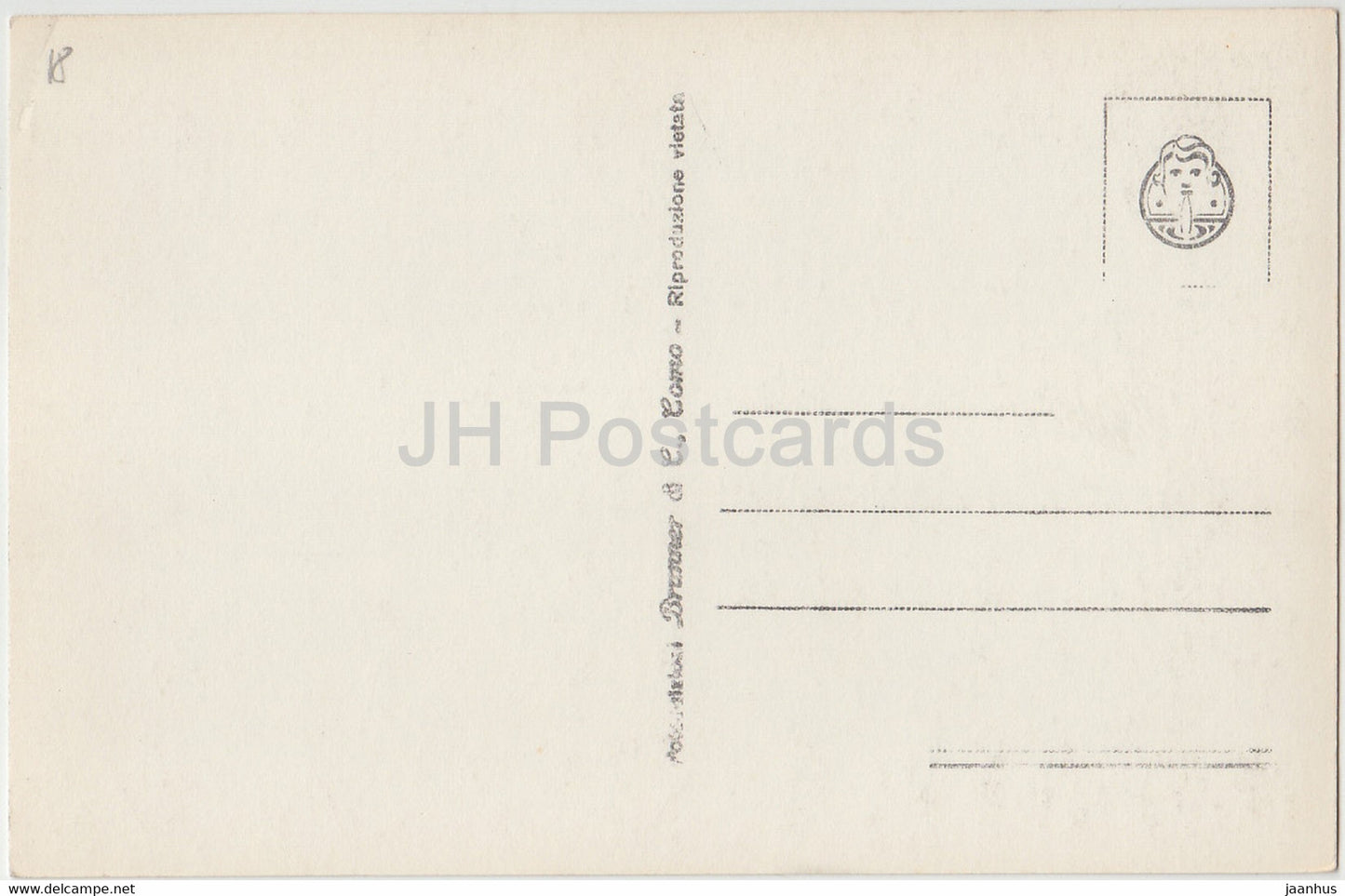 Roma - Rome - Fontana delle Tartarughe - old postcard - Italy - unused