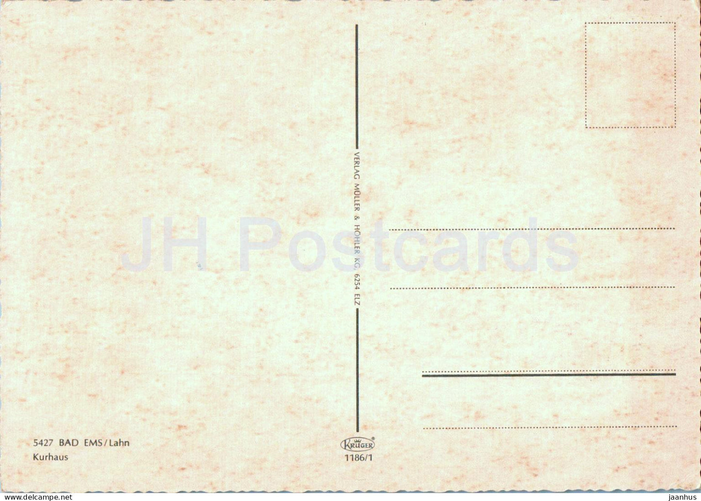 Bad Ems - Kurhaus - Kurort - 5427 - Deutschland - unbenutzt