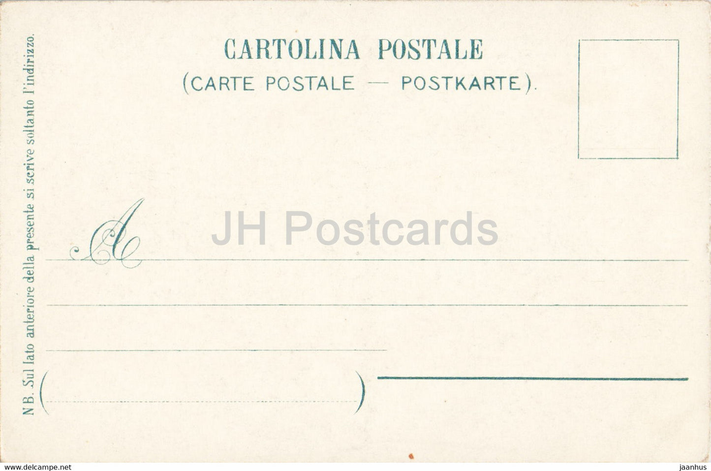 Isola Bella - 6368 - carte postale ancienne - Italie - inutilisée