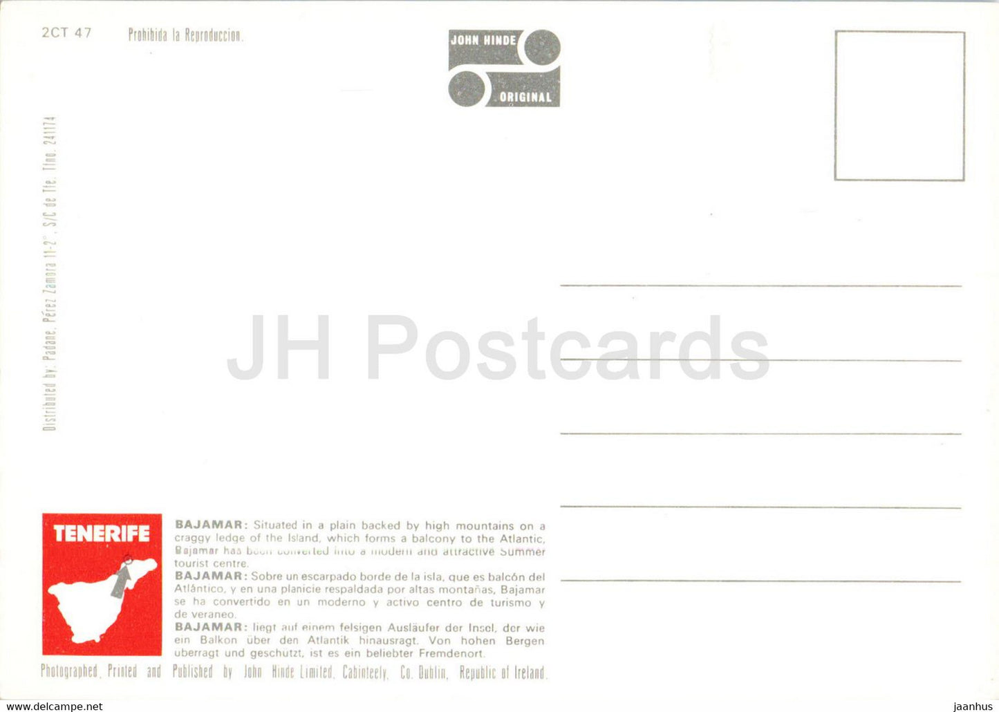 Bajamar - Tenerife - Îles Canaries - 47 - Espagne - inutilisé