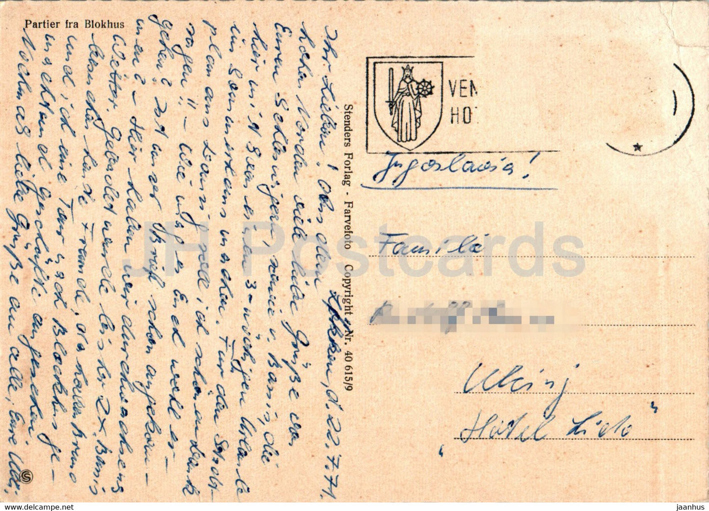 Partier fra Blokhus - multiview - 1971 - Denmark - used