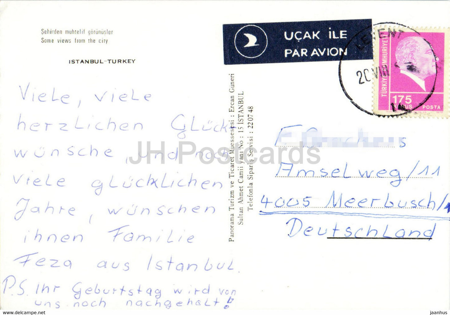 Istanbul - Some views from the city - 1 - Turkey - used