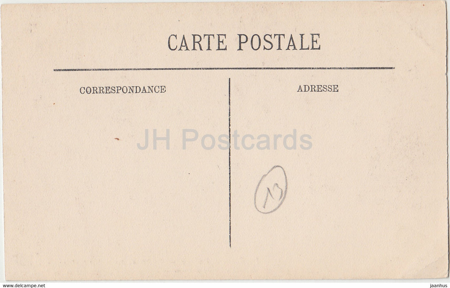 Mont Major - Les Ruines de l'Abbaye - 61 - alte Postkarte - Frankreich - unbenutzt