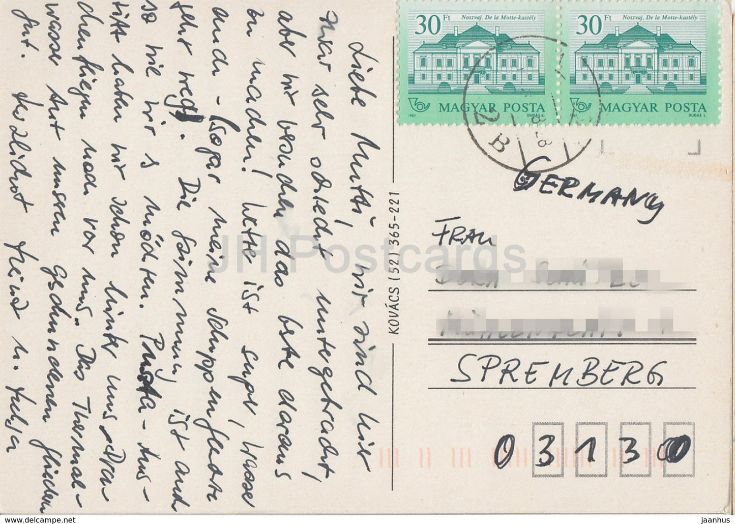 Hajduszoboszlo - piscine - pédalo - multiview - années 1980 - Hongrie - utilisé