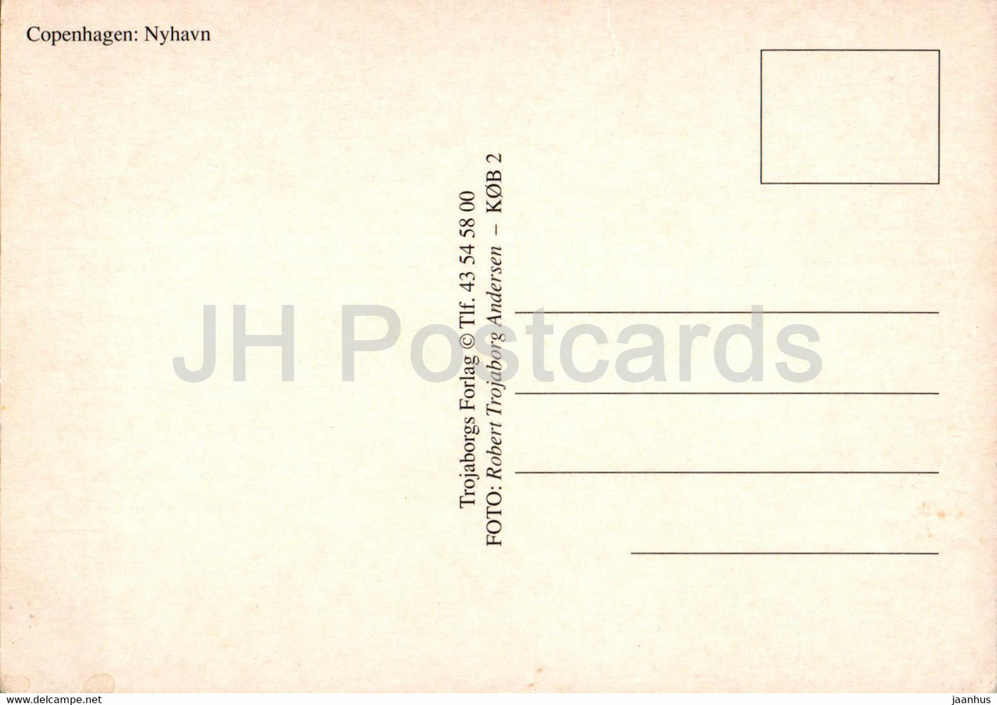 Wonderful Copenhagen - Kopenhagen - Nyhavn - boat - ship - Denmark - unused