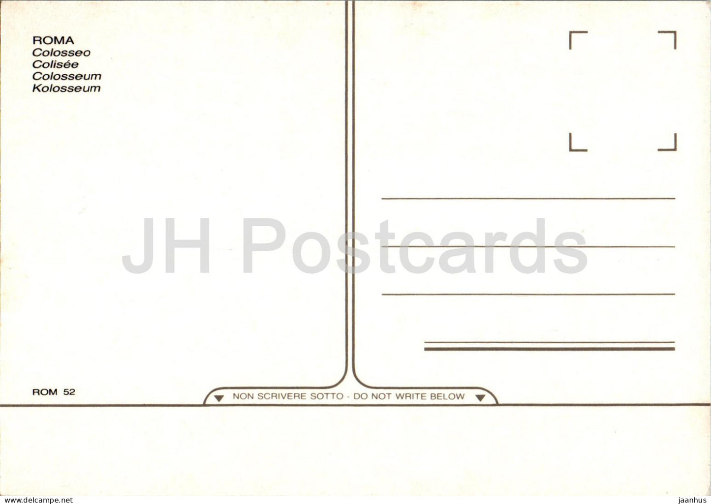 Roma - Rom - Kolosseum - Kolosseum - Nacht - Antike Welt - Rom 52 - Italien - unbenutzt