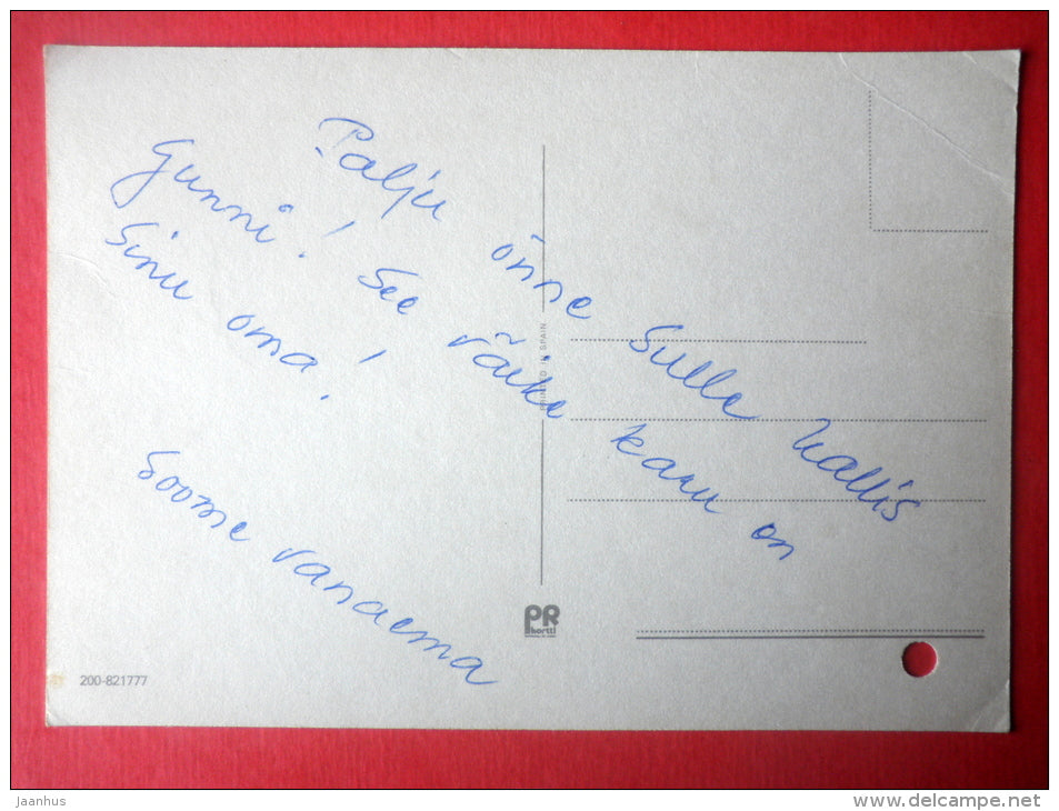 illustration by Salmone - children - dog - toys - 200-821777 - Finland - circulated in Finland - JH Postcards