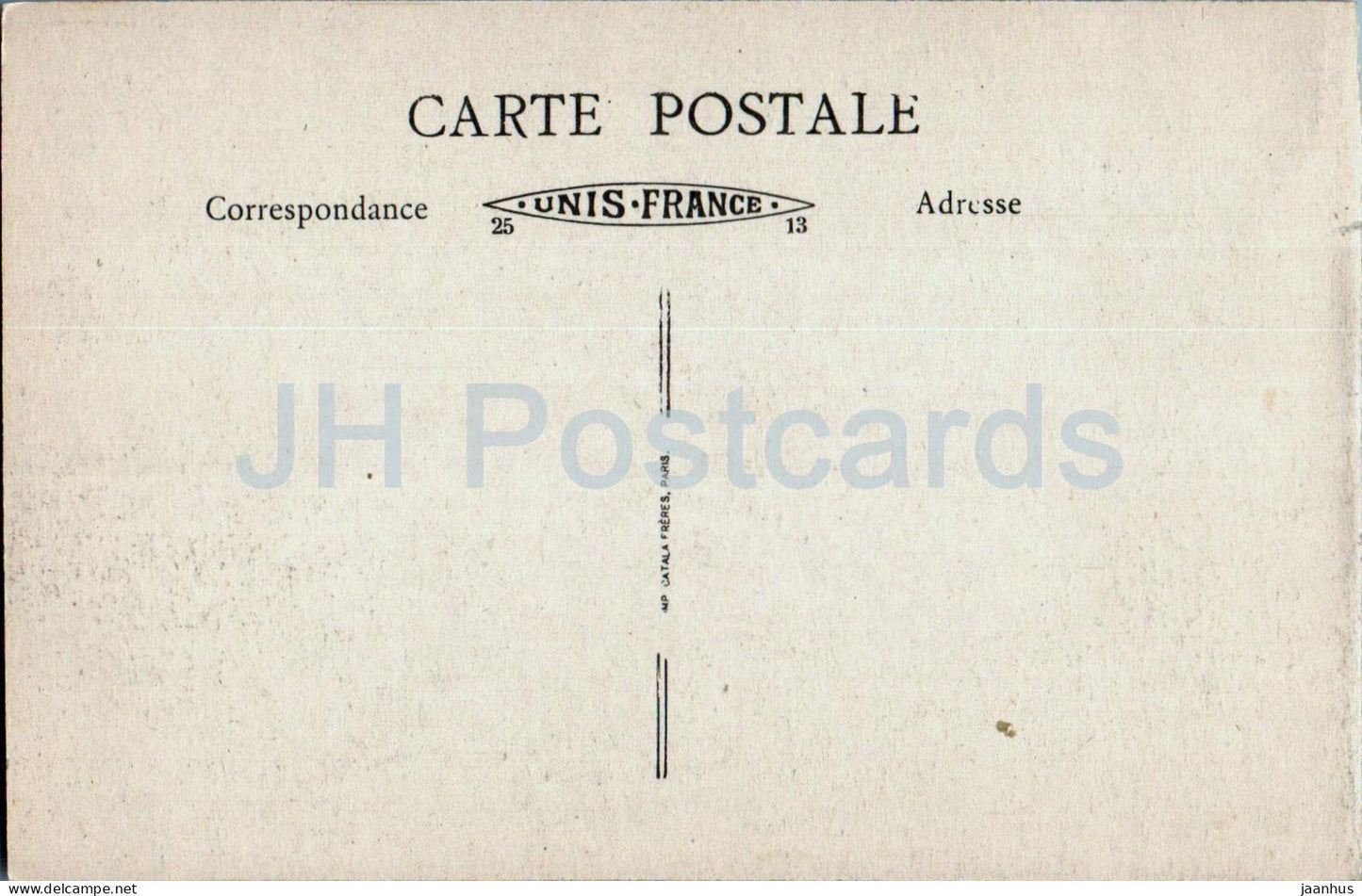 Vie de la Trappe - carte postale ancienne - France - inutilisée