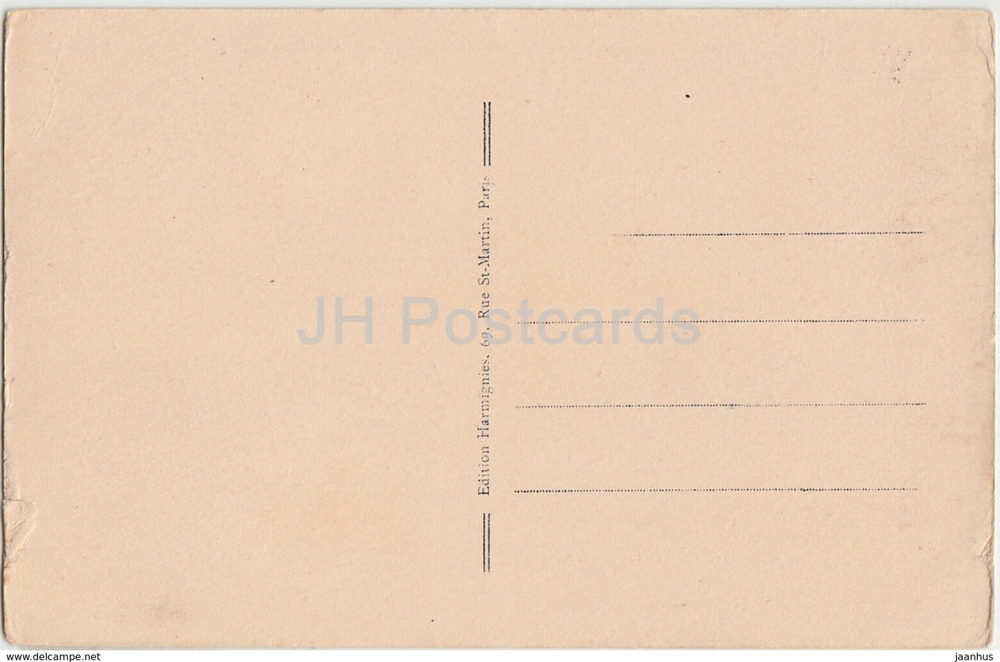 Chaumont - Le Château - Pont Lévis - château - carte postale ancienne - France - inutilisée