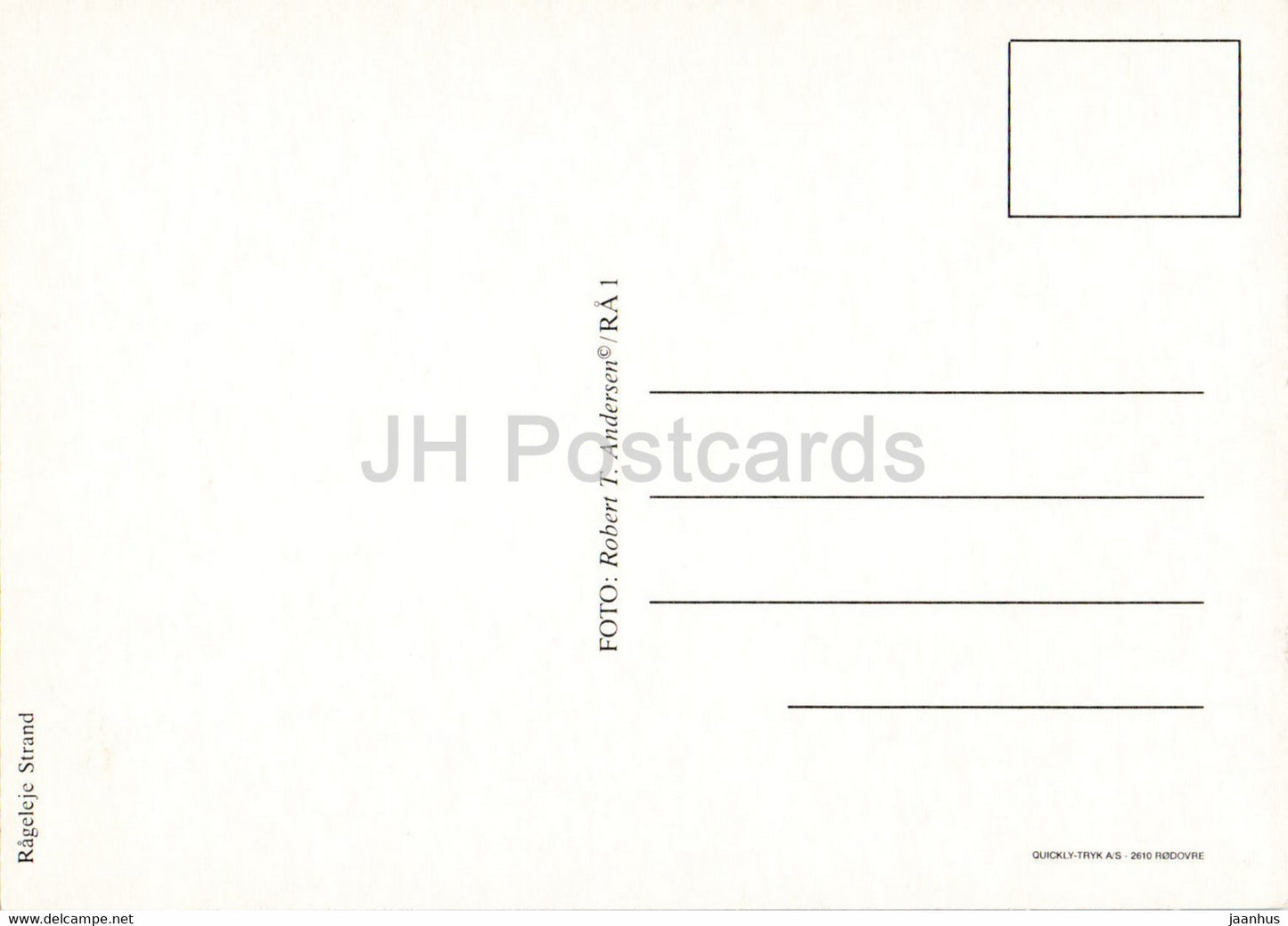 Rageleje Strand - côte - bateau - Danemark - inutilisé