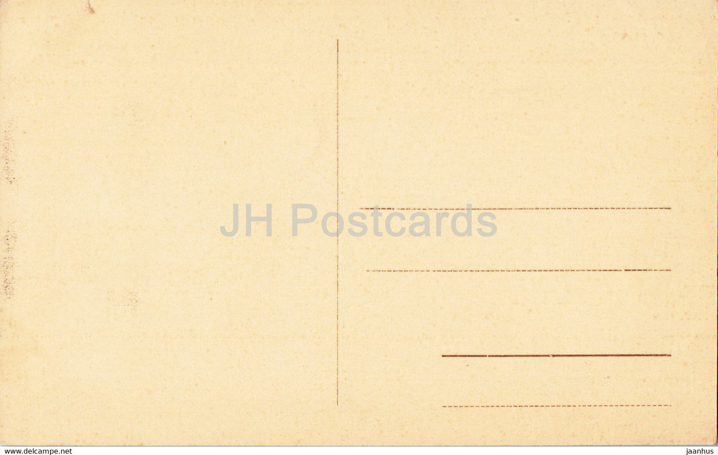 Schloss Belvedere bei Weimar - castle - old postcard - Germany - unused