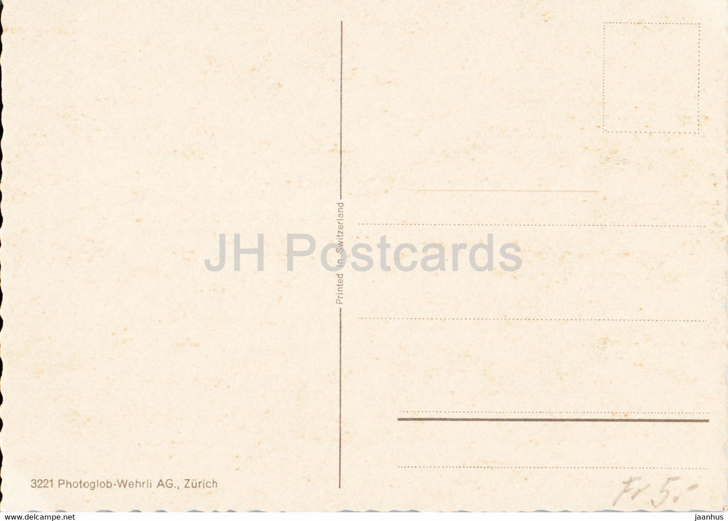 Rorschach - ship - 3221 - Switzerland - unused