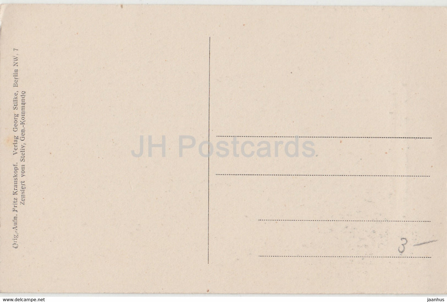 Vilnius - Wilna - Vom Ostlichen Kriegsschauplatz - In der Frauenklosterkirche - alte Postkarte - Litauen - unbenutzt