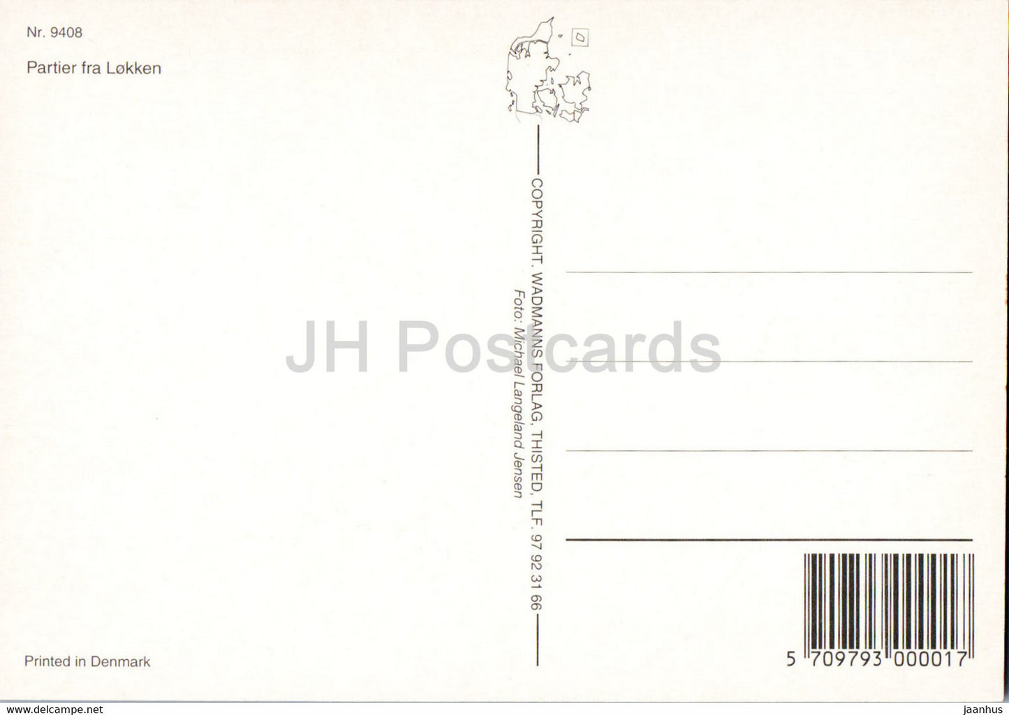 Lokken - boat - 9408 - Denmark - unused