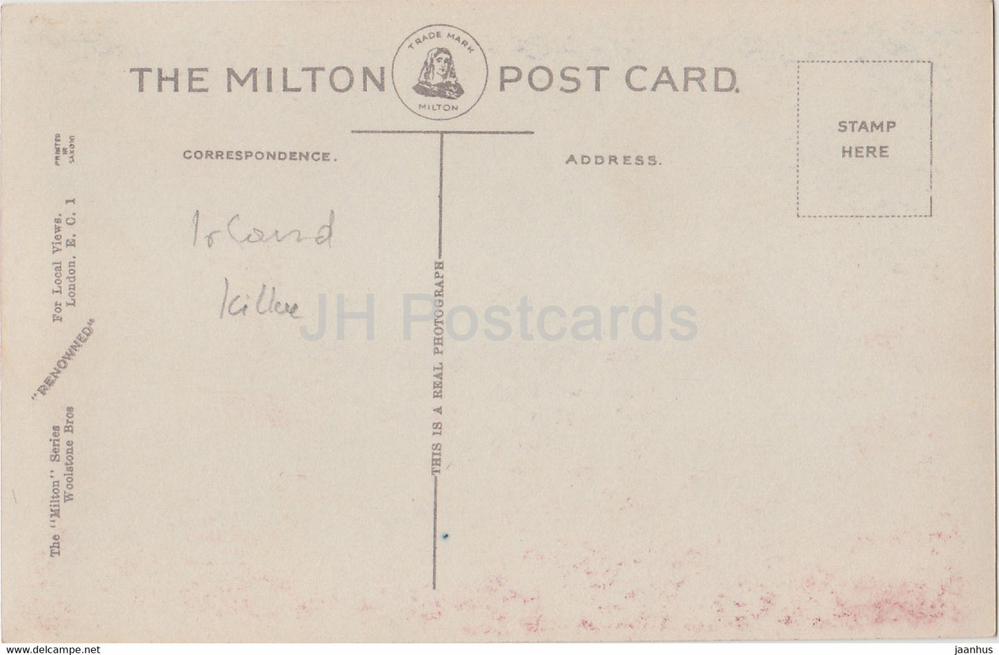 The Sea - Kilkee Co Clare - old postcard - Ireland - used