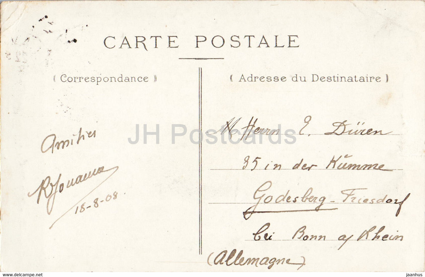 Laval - Le Kiosque sur les Promenades de Change - 17 - old postcard - 1908 - France - used