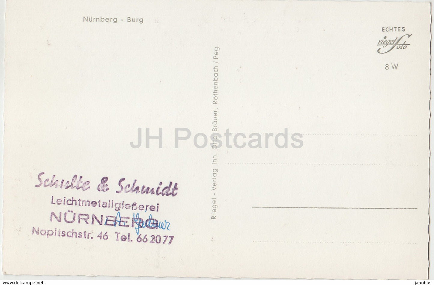 Nürnberg - Burg - Frohe Weihnachten ein glückliches Neues Jahr - Burg - alte Postkarte - Deutschland - unbenutzt