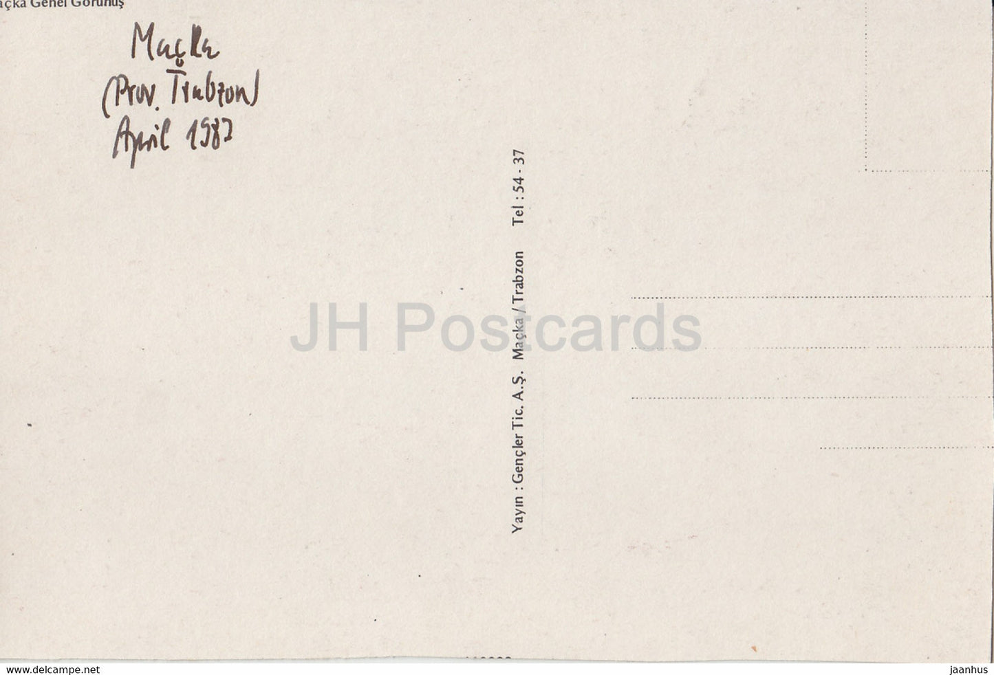 Macka General View – 1987 – Türkei – gebraucht