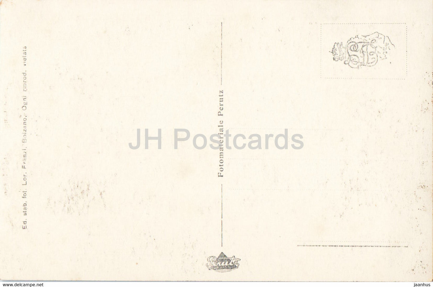 Bolzano - Fontana Laurin - 700-193 - old postcard - Italy - unused